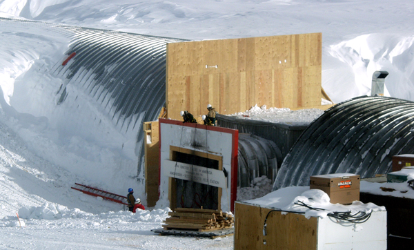 South Pole Dome Entrance